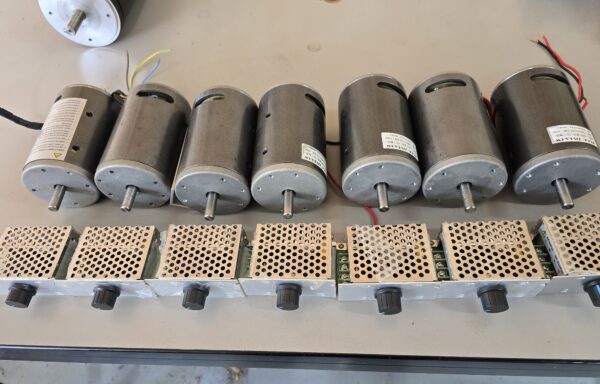 ZOGO gelijkstroommotor met regelaar